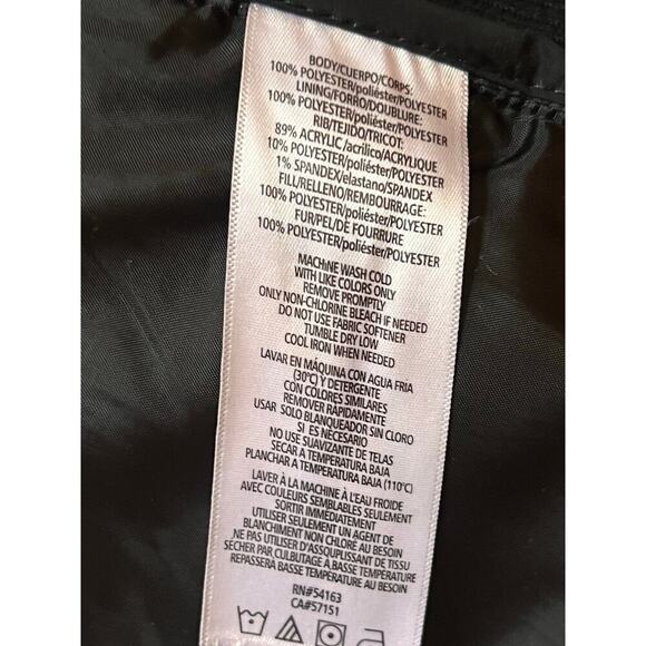 Calvin Klein Performance Women's Black Puffer Coat with Faux Fur Hood. Size 2X - Picture 8 of 8